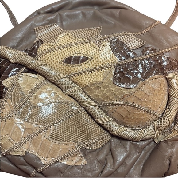 Leather Crossbody/Shoulder Bag, 1980’s, In Excellent Condition - Picture 2 of 7